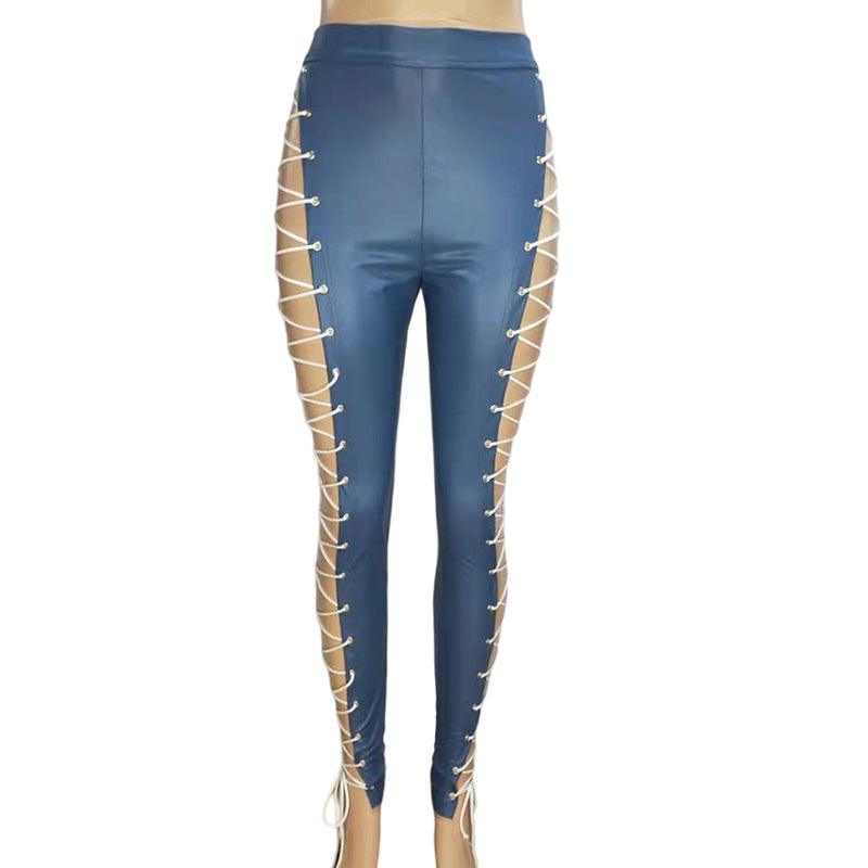 Strap-on Slim Pants