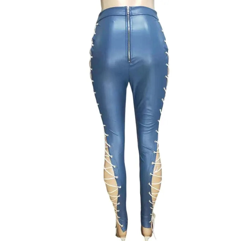 Strap-on Slim Pants