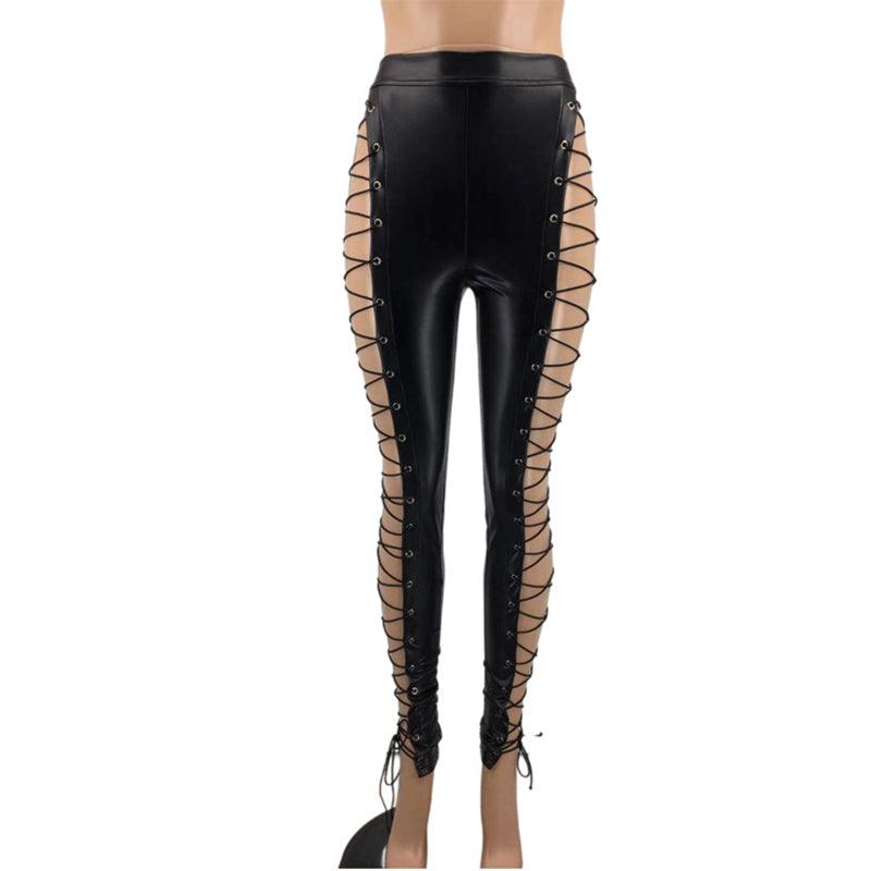 Strap-on Slim Pants