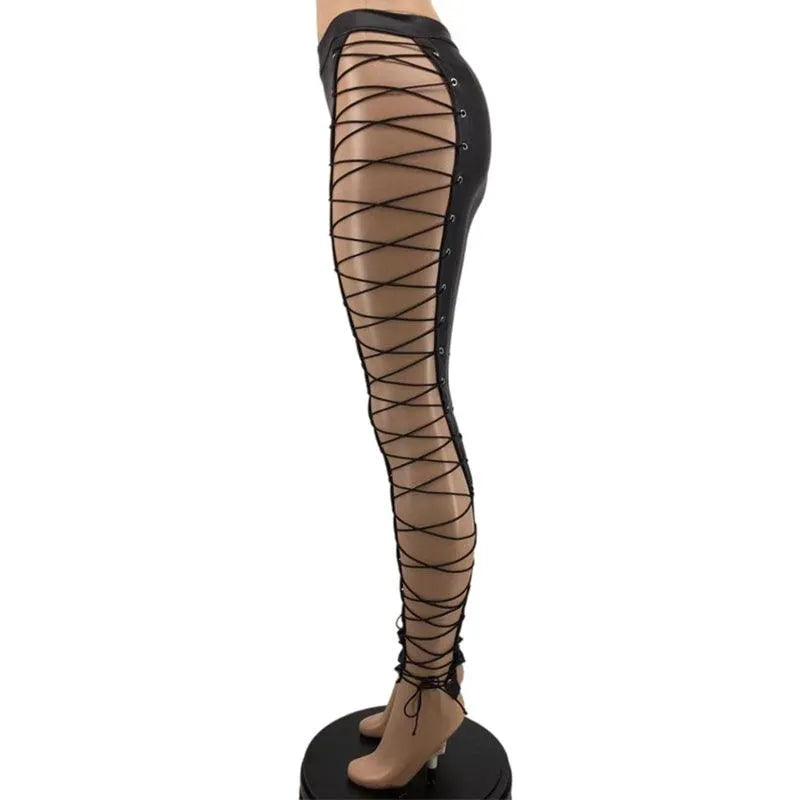 Strap-on Slim Pants