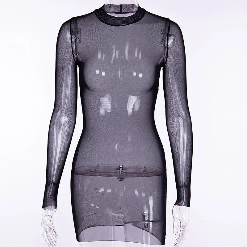 See Your Soul Mesh Dress