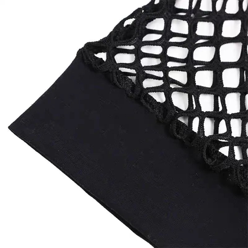 Mesh Long Sleeves Shirt