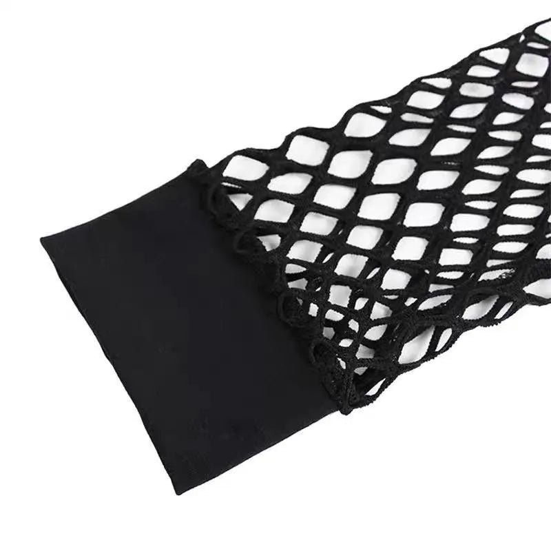Mesh Long Sleeves Shirt