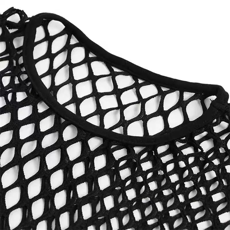 Mesh Long Sleeves Shirt