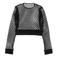 Mesh Long Sleeves Shirt