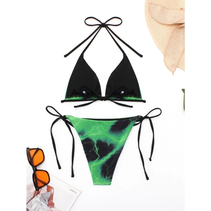 Punk Skull Bikini Set
