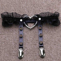 Heart Lace Garter Belt