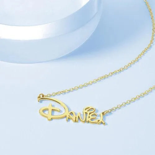 Custom Disney Name Necklace