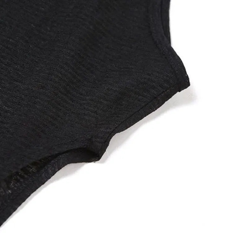 Hooded Hollow Out Knit Dress
