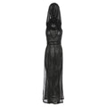 Hooded Hollow Out Knit Dress