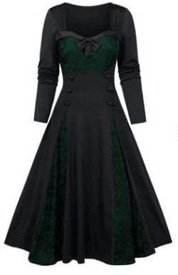 Lace A-line Dress