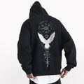 Punk Viking Totem Pullover Hoodie