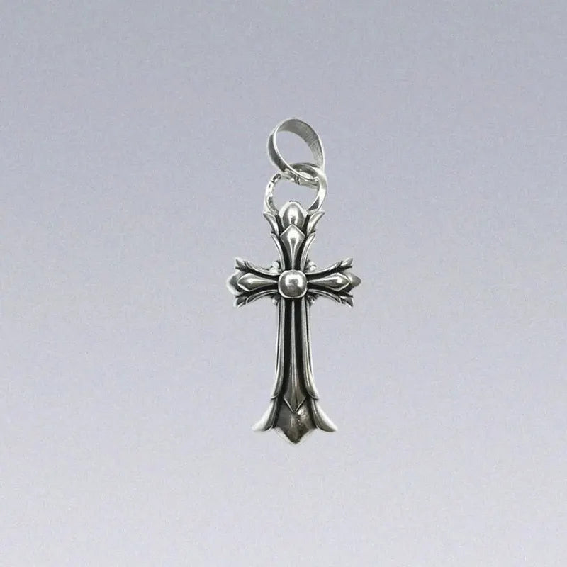 Chrome Pendant Necklace