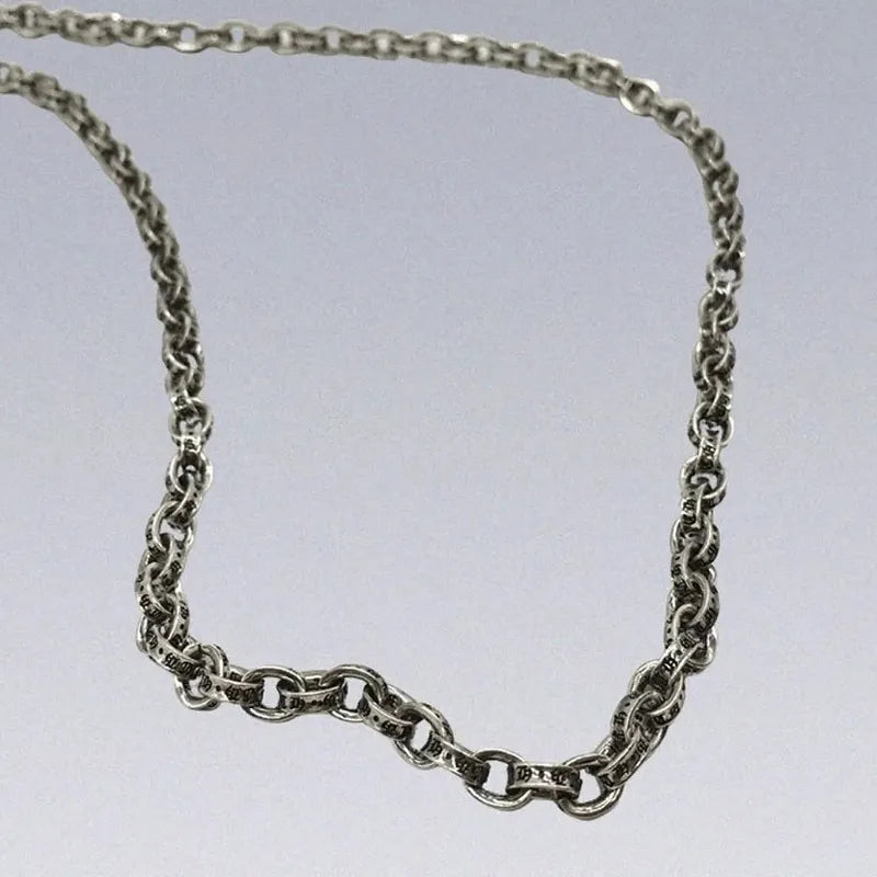 Chrome Pendant Necklace
