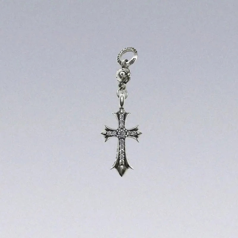 Chrome Pendant Necklace