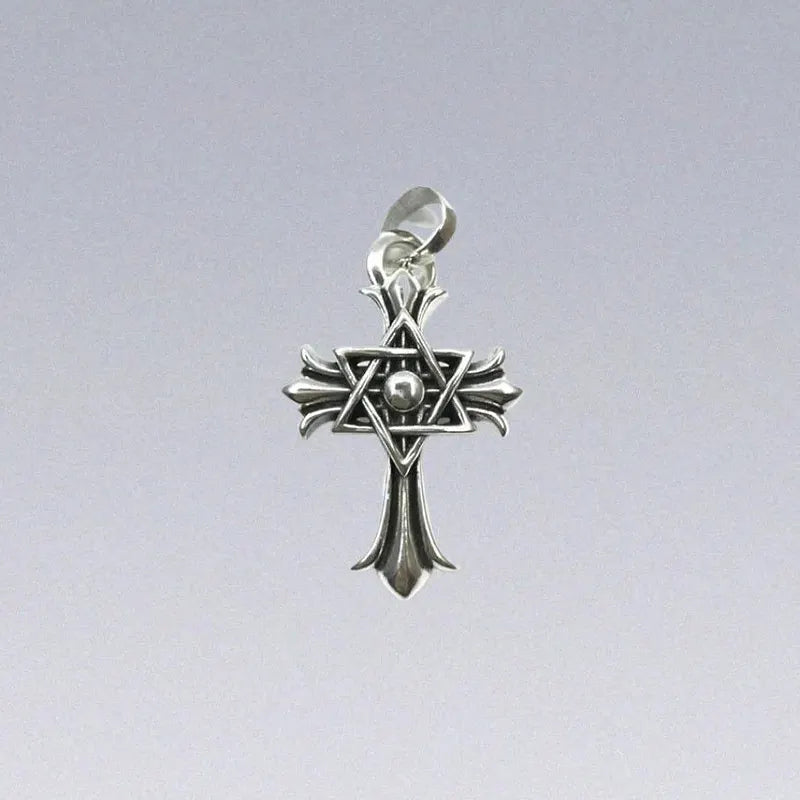 Chrome Pendant Necklace