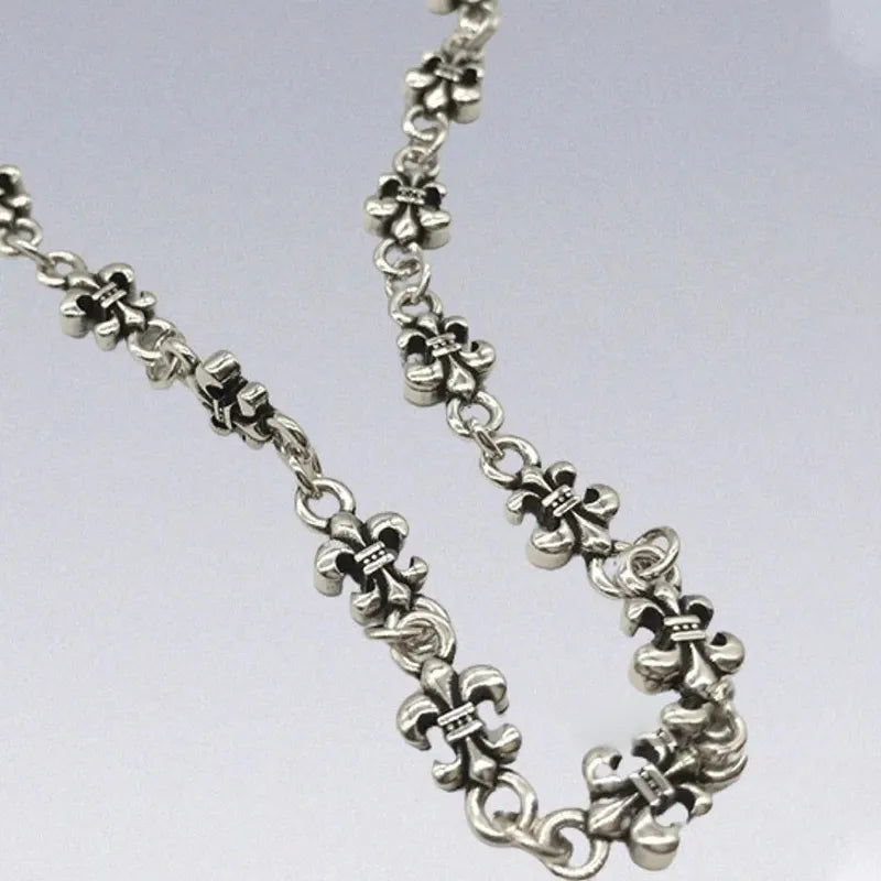 Chrome Pendant Necklace