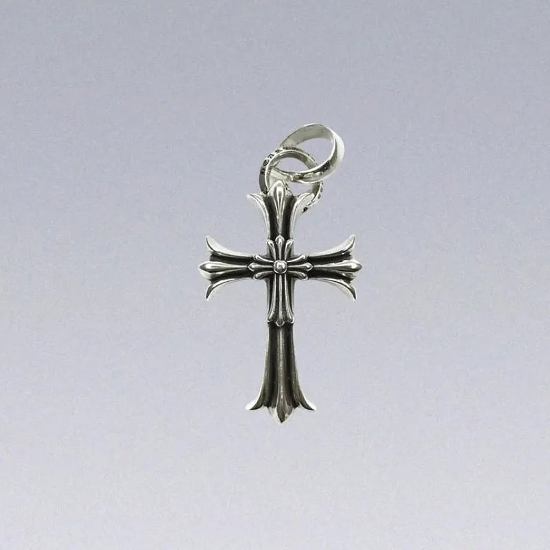Chrome Pendant Necklace