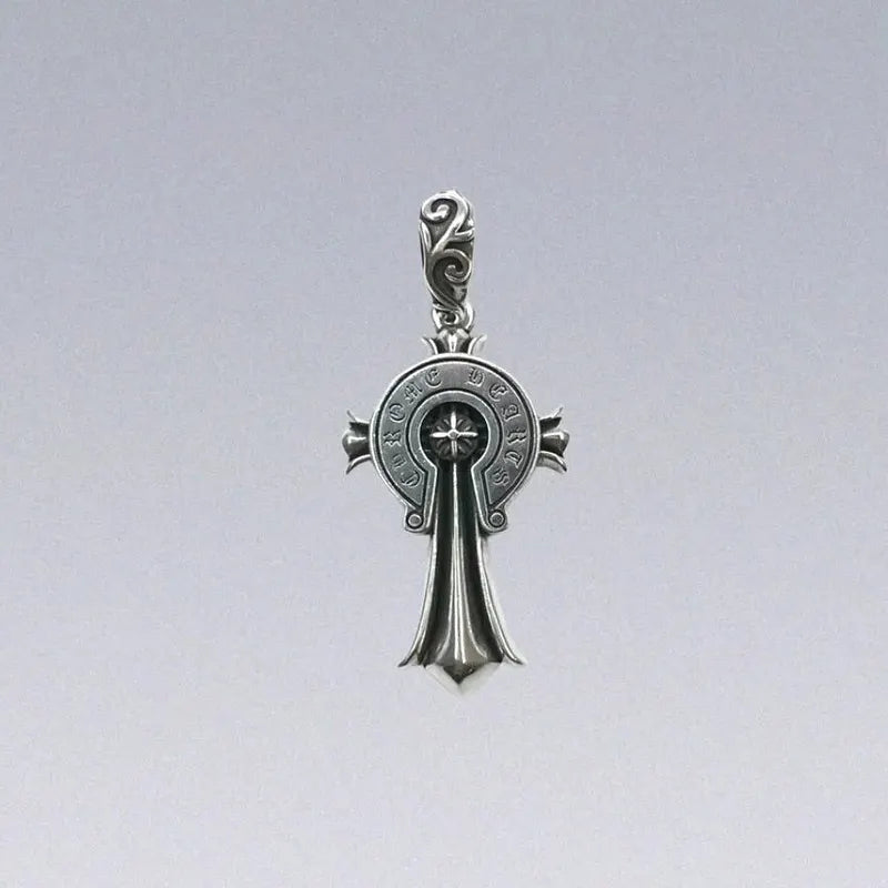 Chrome Pendant Necklace
