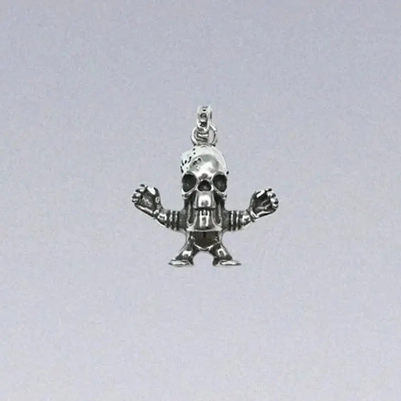 Chrome Pendant Necklace