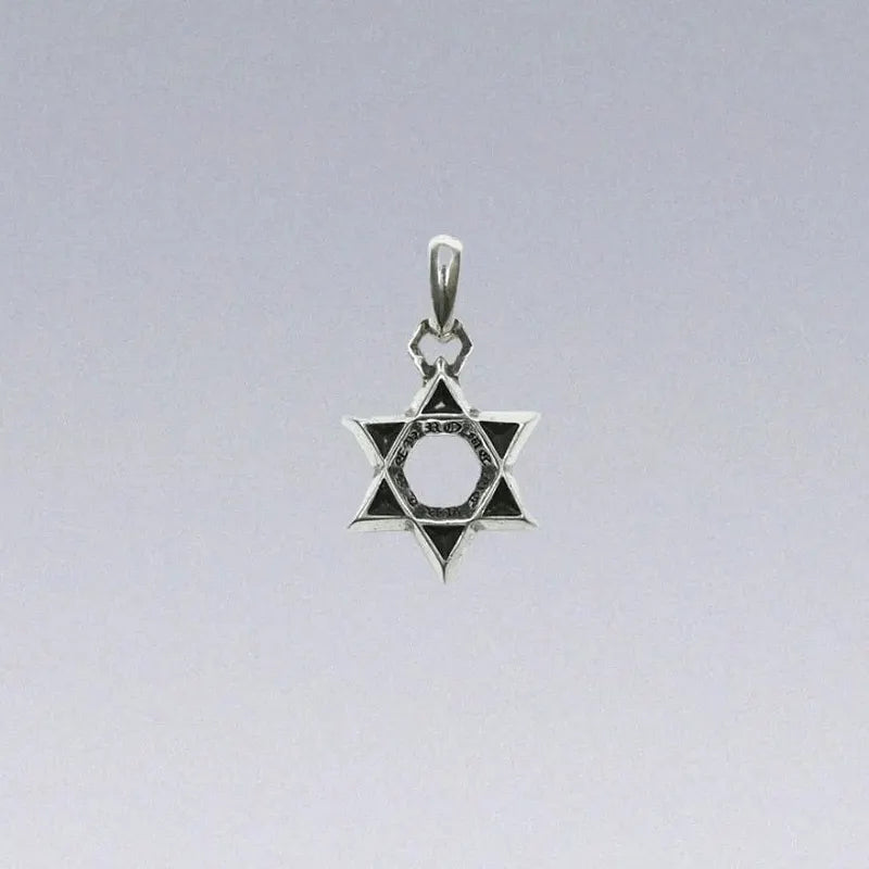 Chrome Pendant Necklace