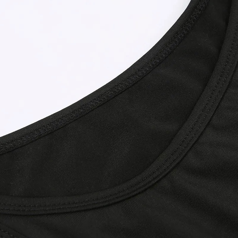 Asymmetric Invisible Halter One-shoulder Bikini