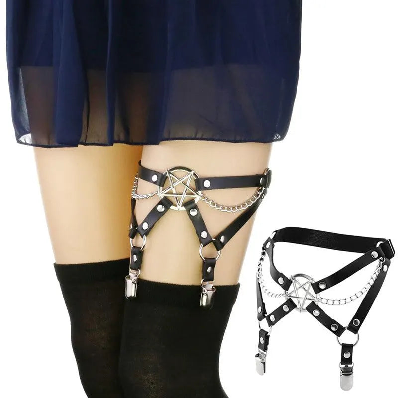 Star Thigh Garter
