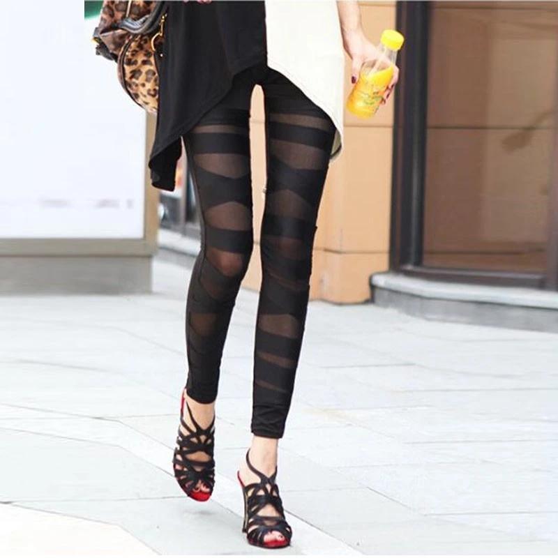 Mesh Goth Leggings