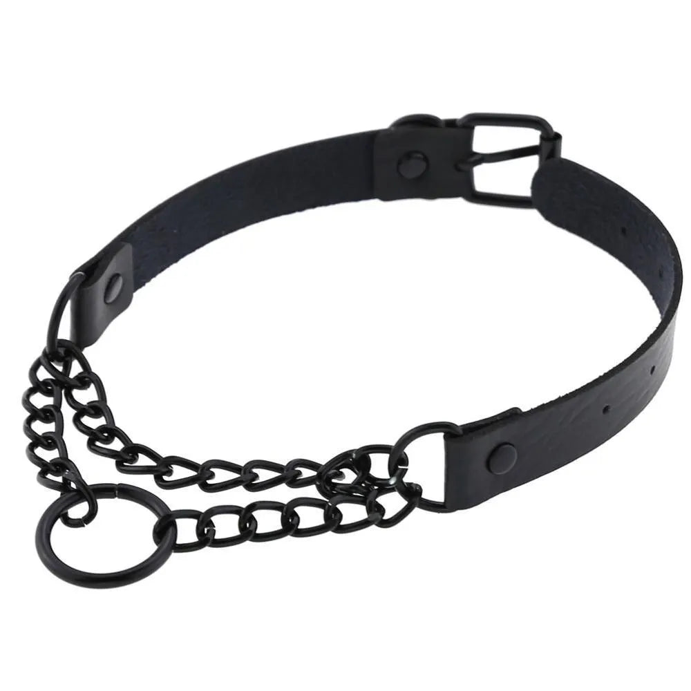 Choker Black Chain Amy