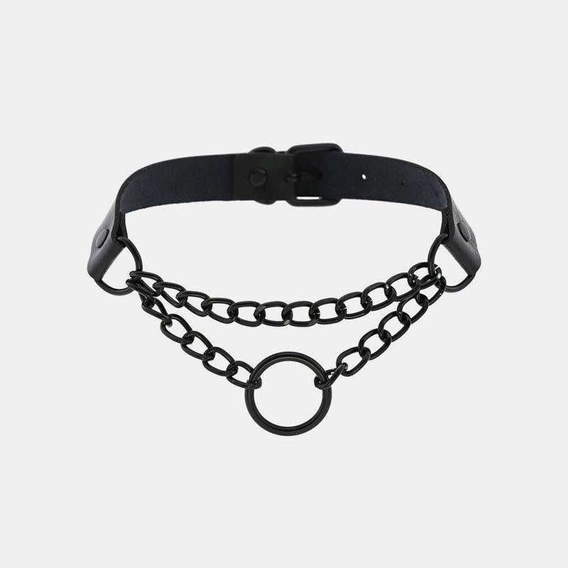 Choker Black Chain Amy
