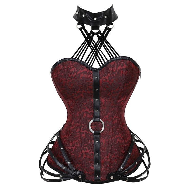 Gothic Halter Tube Corset