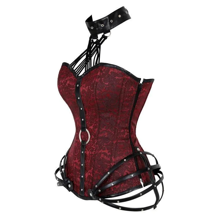 Gothic Halter Tube Corset