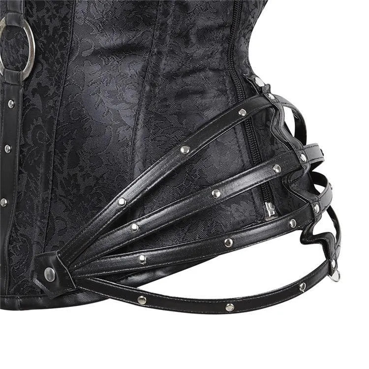 Gothic Halter Tube Corset