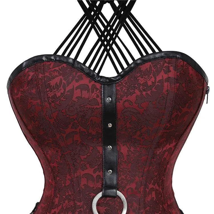 Gothic Halter Tube Corset