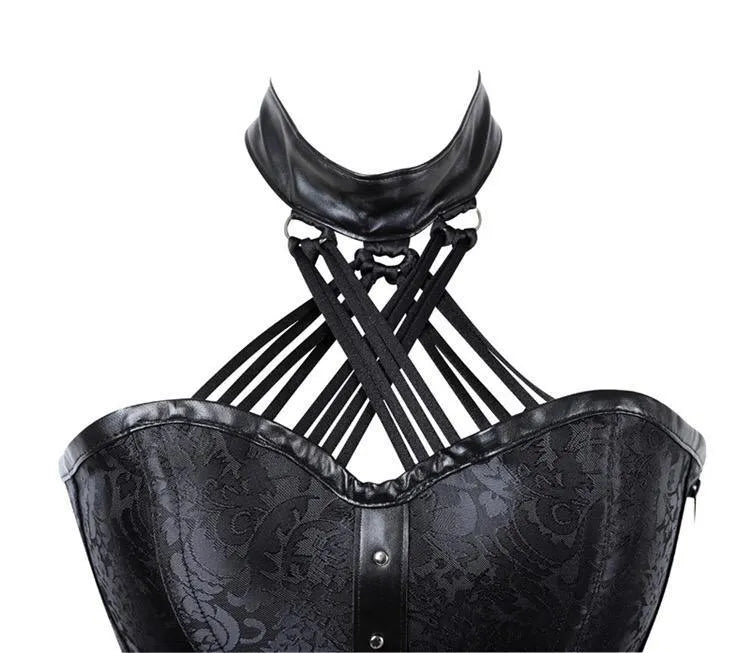 Gothic Halter Tube Corset