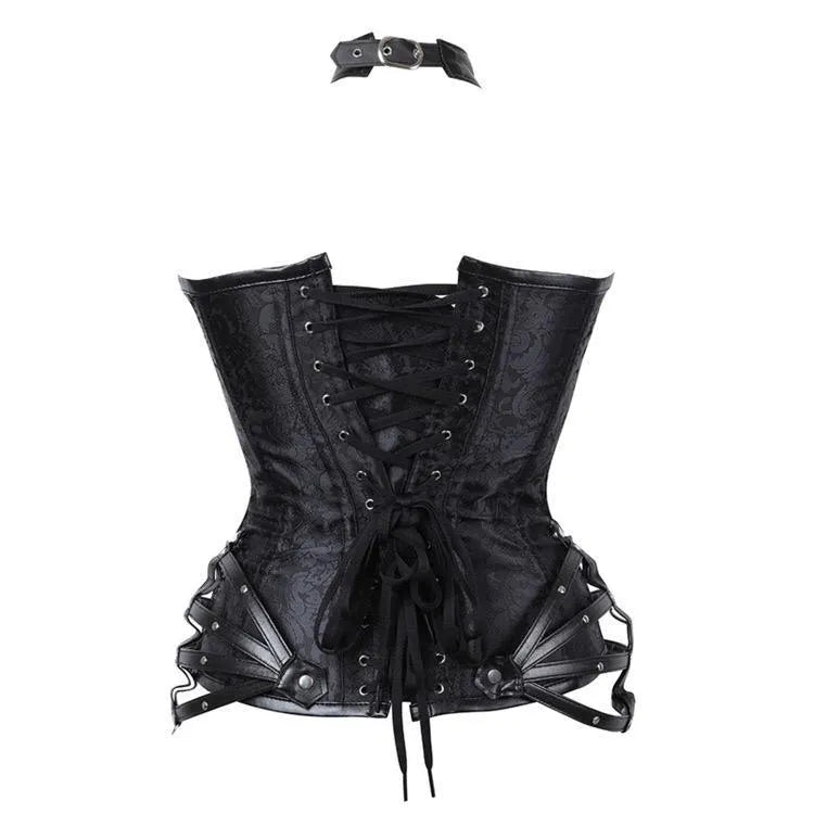 Gothic Halter Tube Corset