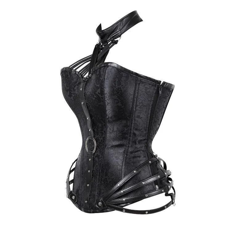 Gothic Halter Tube Corset