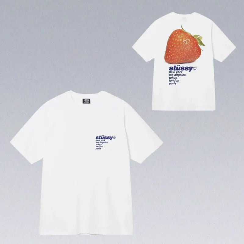 Stussy Letter Summer T-shirt