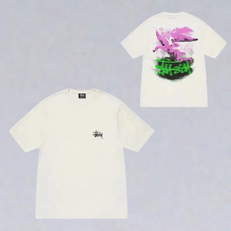 Stussy Letter Summer T-shirt