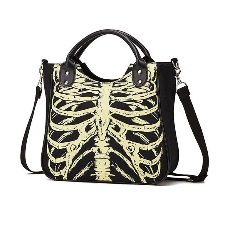 Reflective Skeleton Bag