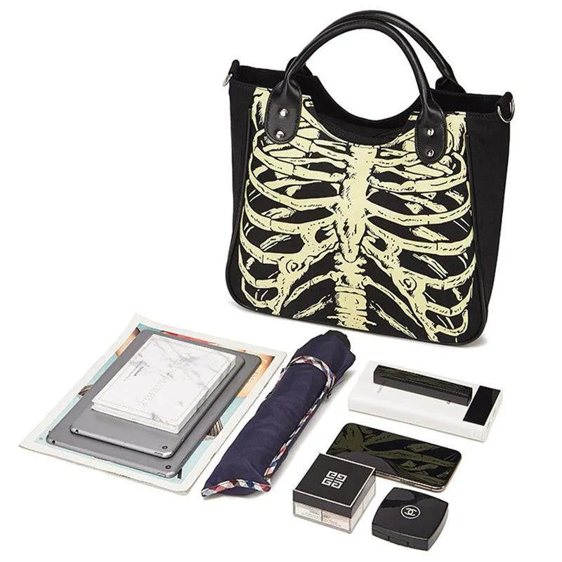 Reflective Skeleton Bag