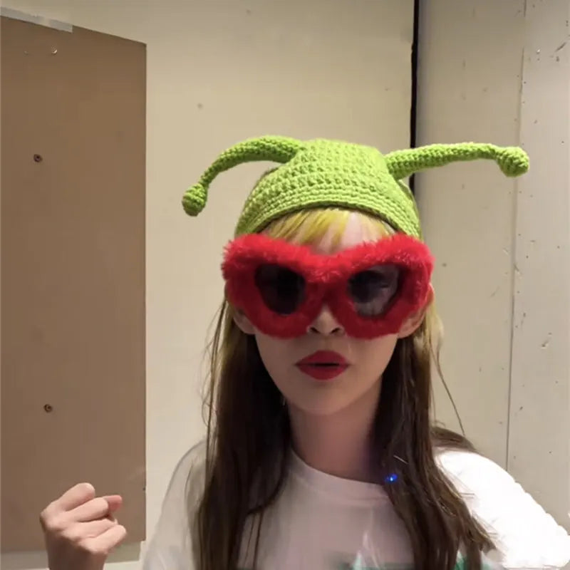 Your Red Cat Plush Sunglasses