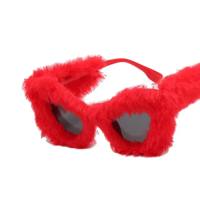 Your Red Cat Plush Sunglasses