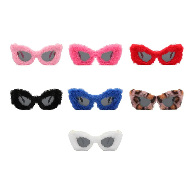 Your Red Cat Plush Sunglasses