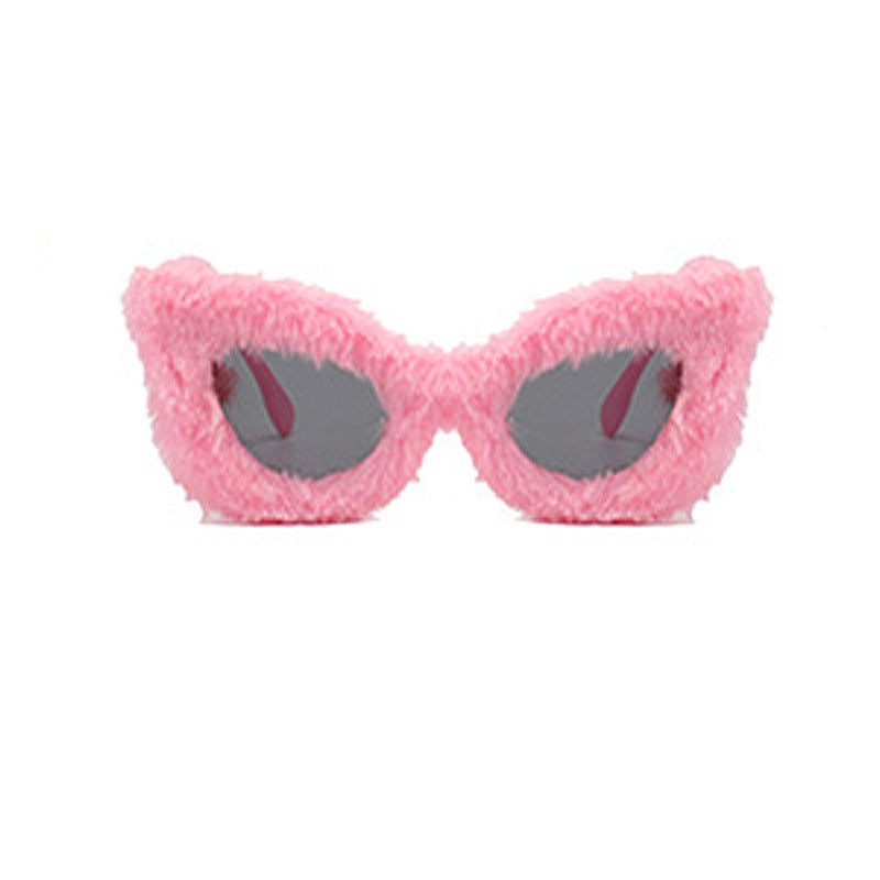 Your Red Cat Plush Sunglasses