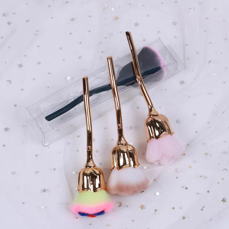 Rose Makeup Brush