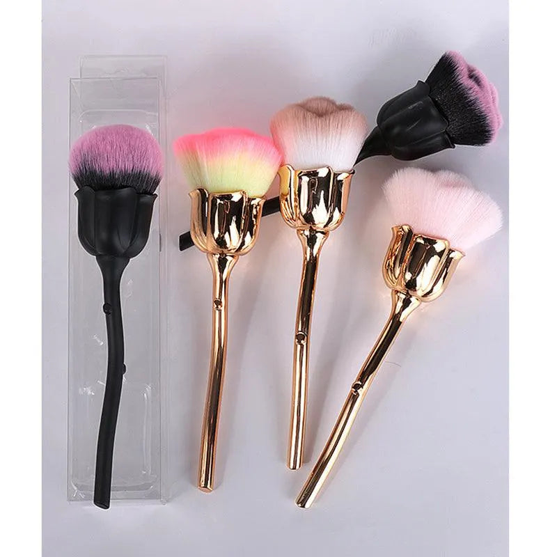 Rose Makeup Brush