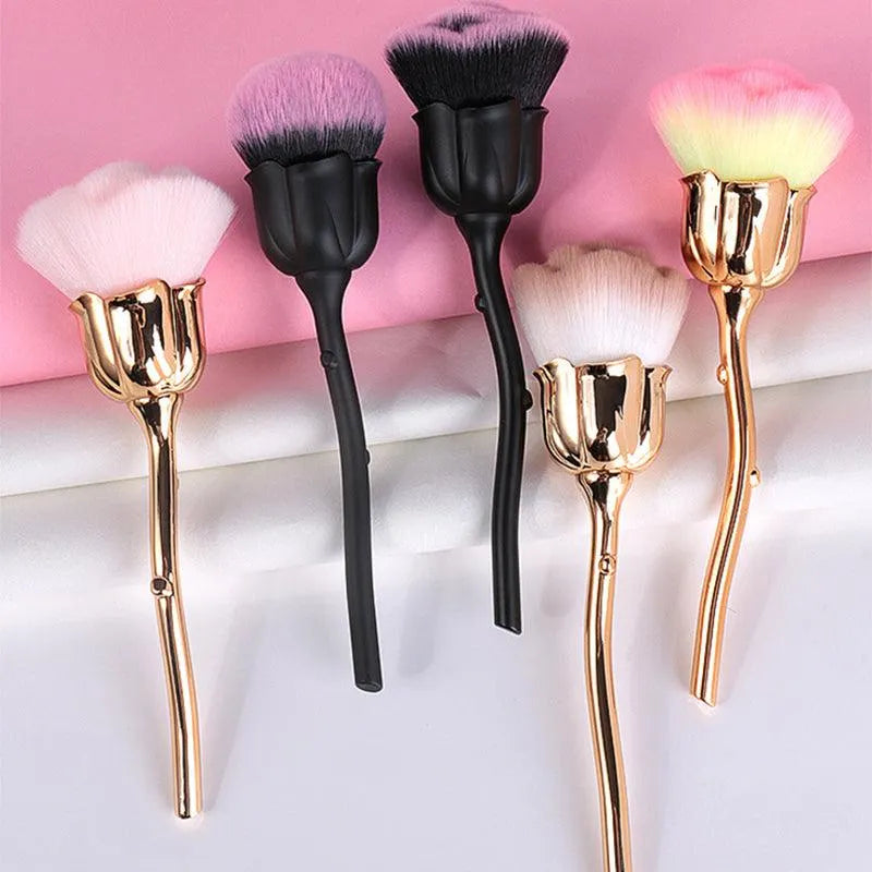 Rose Makeup Brush
