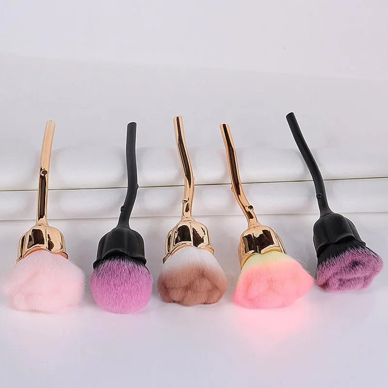 Rose Makeup Brush