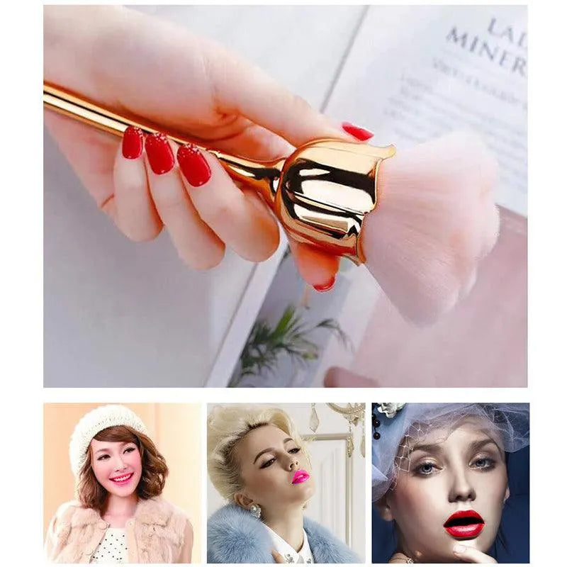 Rose Makeup Brush